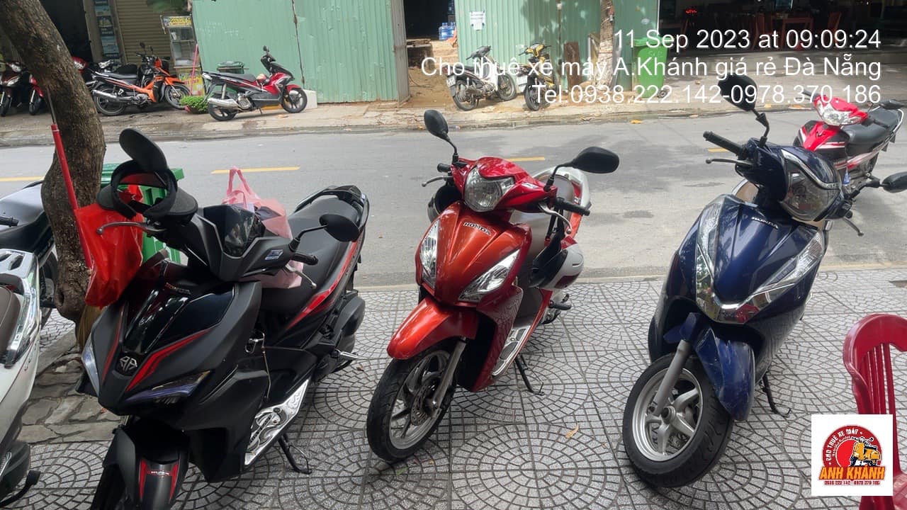 Dịch vụ cho thuê xe máy tại Đà Nẵng Anh Khánh Rental